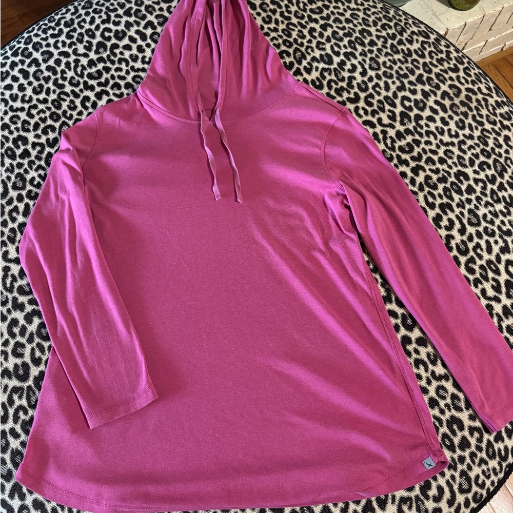 Eddie Bauer Women's Pink Hoodie Top